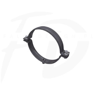 Obejma do dybla stal Inguri ⌀ 100 kolor grafitowy ciemny RAL 7016